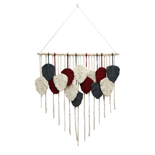 Leafy Macrame Wall Decor
