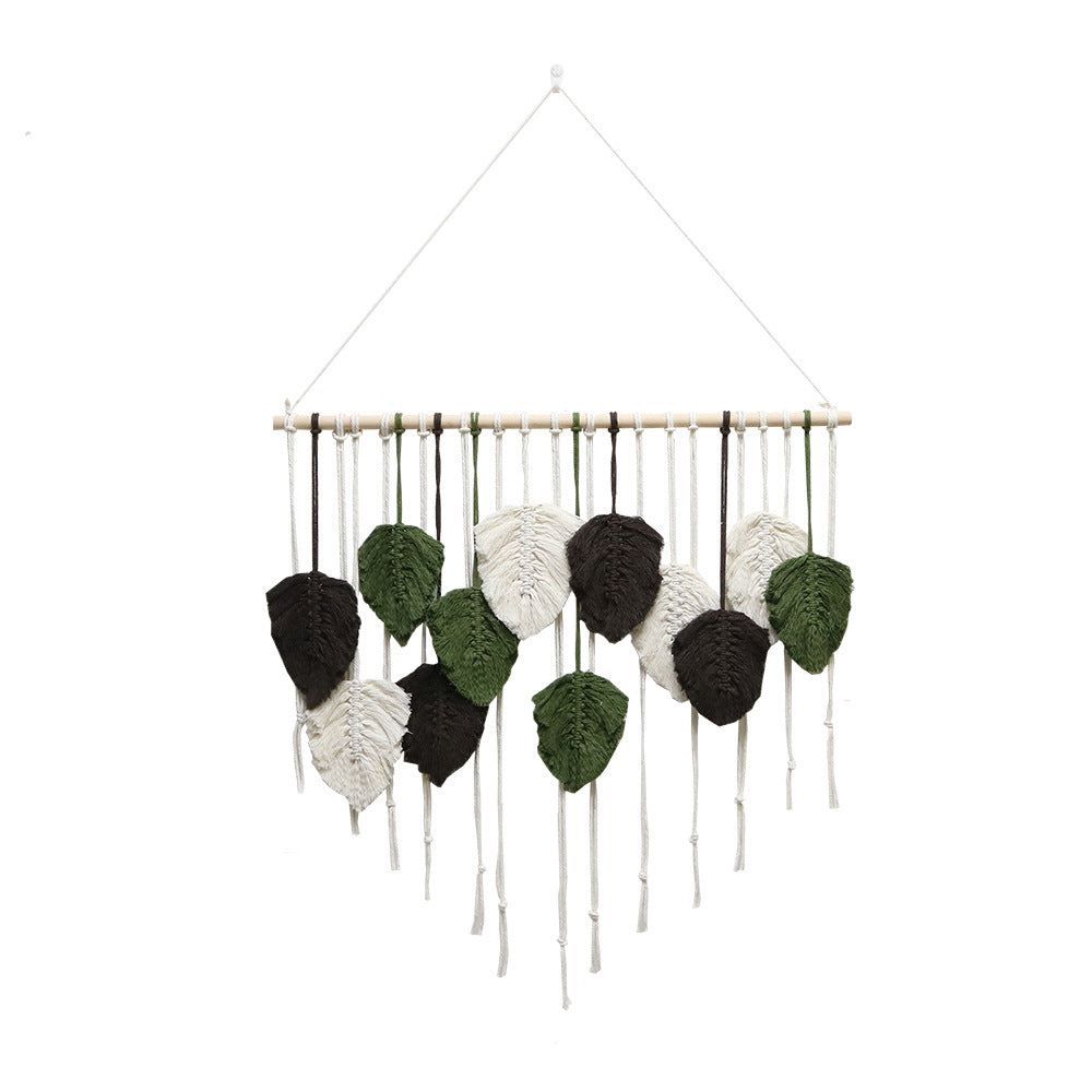Leafy Macrame Wall Decor
