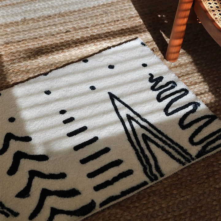 Abstract Line Door Mat Collection -- Delicors