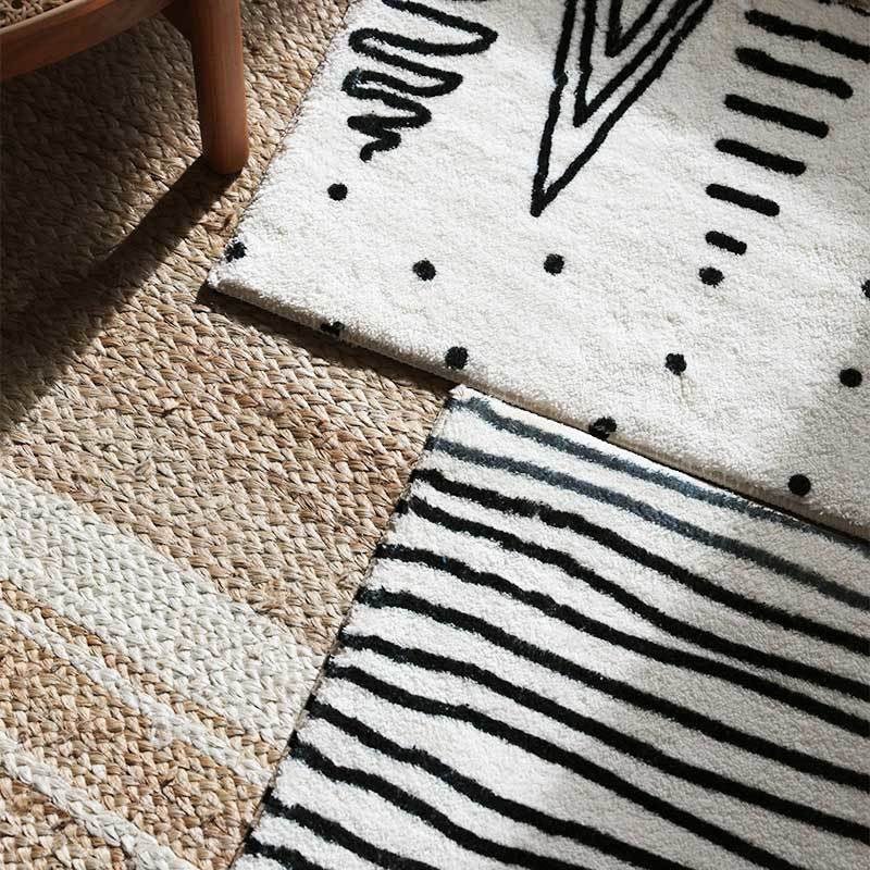 Abstract Line Door Mat Collection -- Delicors