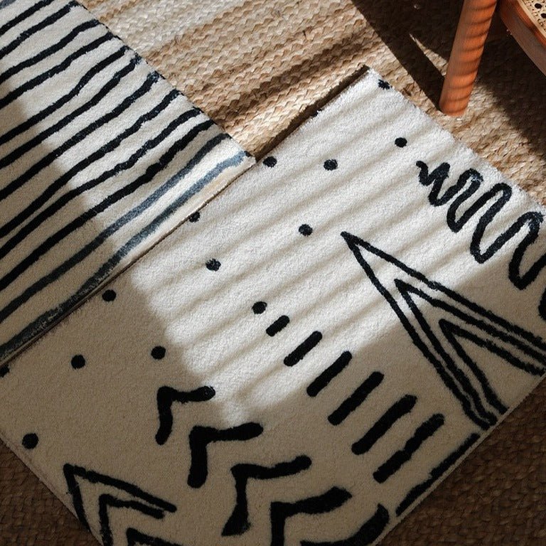 Abstract Line Door Mat Collection -- Delicors