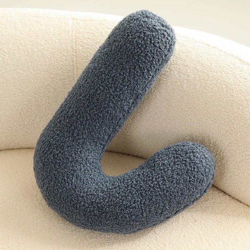 Abstract Shapes Boucle Cushion Collection -- Delicors