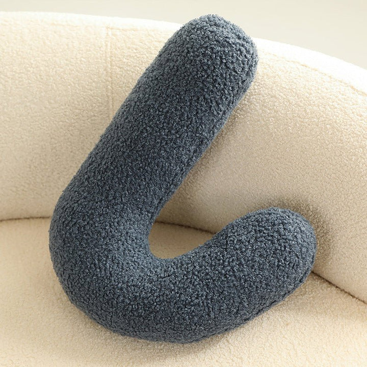 Abstract Shapes Boucle Cushion Collection -- Delicors