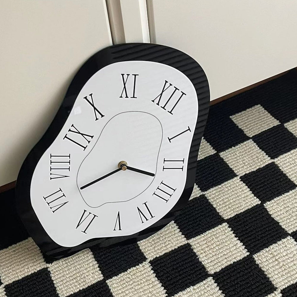 Acrylic Melted Time Clock -clock- Delicors