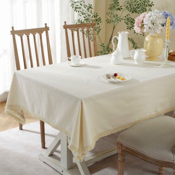 Antoinette Linen Table Cloth Collection -Table Cloth- Delicors