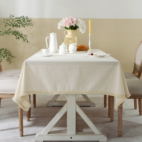 Antoinette Linen Table Cloth Collection -Table Cloth- Delicors