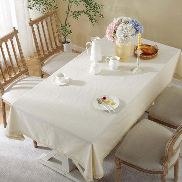 Antoinette Linen Table Cloth Collection -Table Cloth- Delicors