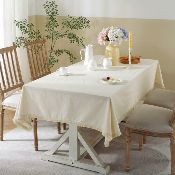 Antoinette Linen Table Cloth Collection -Table Cloth- Delicors