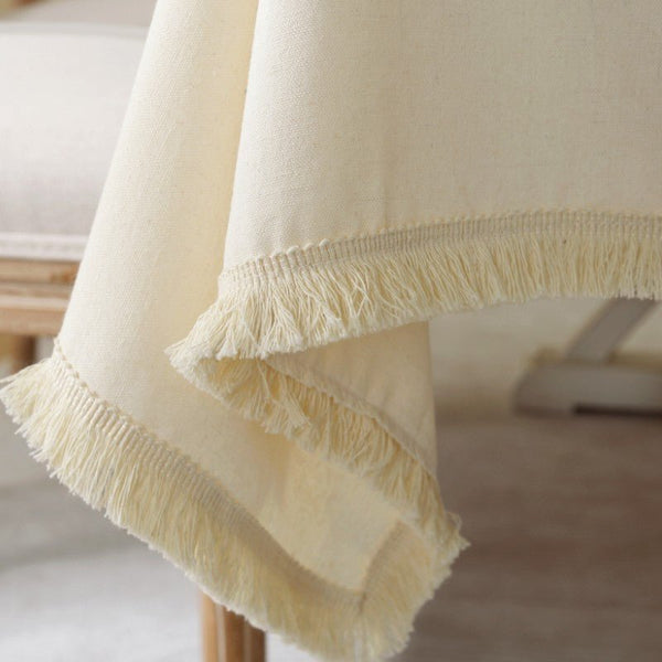 Antoinette Linen Table Cloth Collection -Table Cloth- Delicors