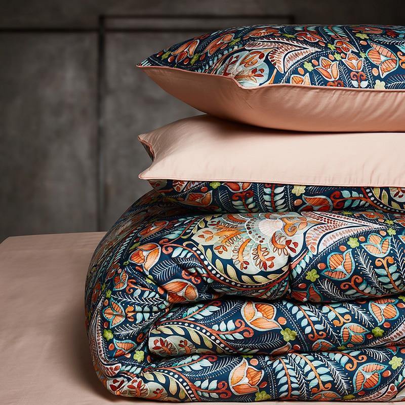 Rapport Juego edredón y Funda de Almohada Arabian Nights nórdica, 52% poliéster 48% algodón, Multicolor, 1 x King - 230 x 220 cms 2 x Pillow Case - 50 x 75 cms Rapport Juego edredón y Funda de Almohada Arabian Nights nórdica, 52% poliéster 48% algodón, Multicolor, 1 x King - 230 x 220 cms 2 x Pillow Case - 50 x 75 cms