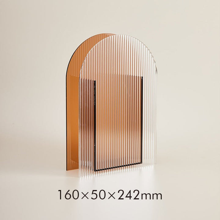 Arches Fluted Acrylic Vase Collection -- Delicors