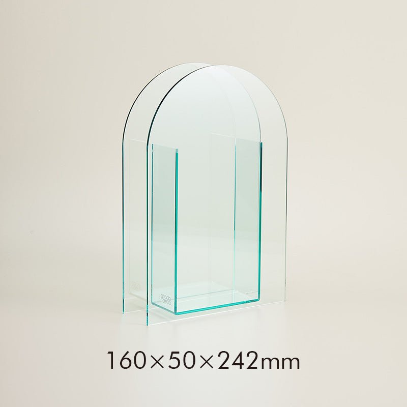 Arches Fluted Acrylic Vase Collection -- Delicors