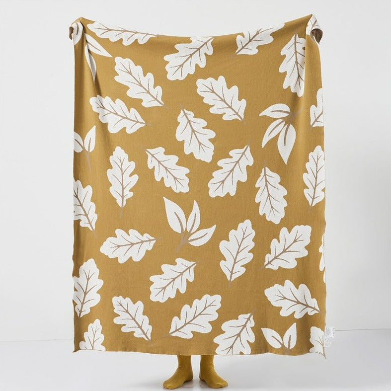 Autumn Leaves Blanket -- Delicors