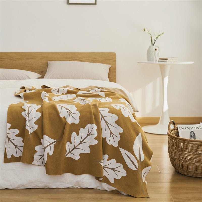 Autumn Leaves Blanket -- Delicors