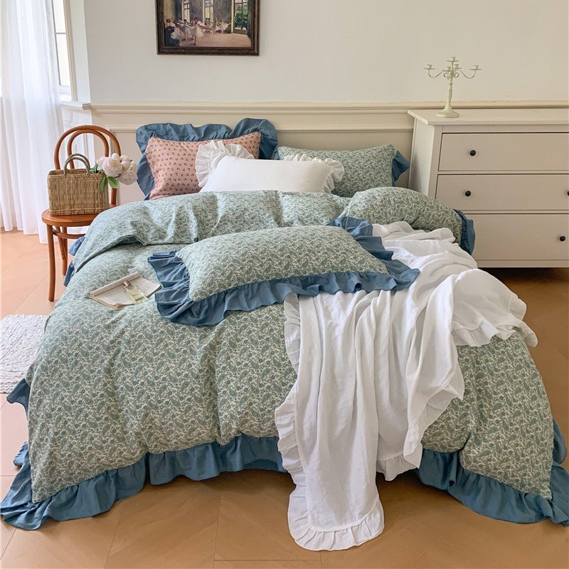 Ava Ruffle Bedding -Bedding- Delicors