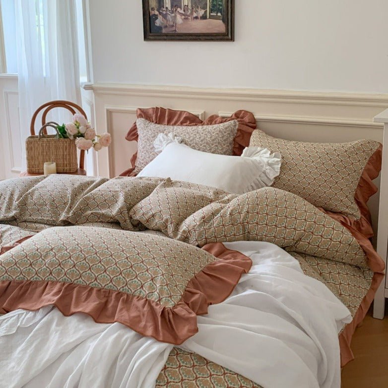 Ava Ruffle Bedding -Bedding- Delicors