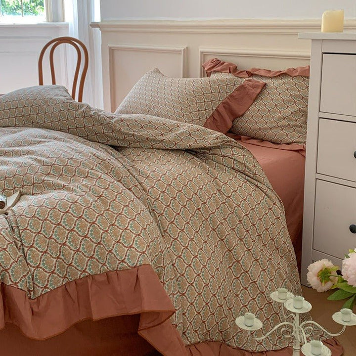 Ava Ruffle Bedding -Bedding- Delicors