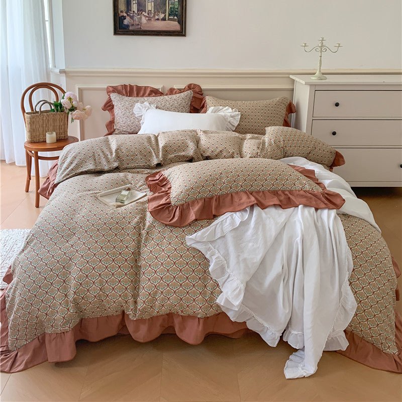 Ava Ruffle Bedding -Bedding- Delicors