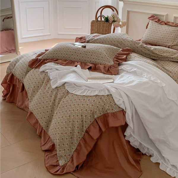 Ava Ruffle Bedding -Bedding- Delicors