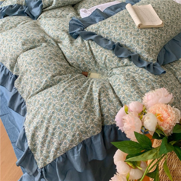 Ava Ruffle Bedding -Bedding- Delicors
