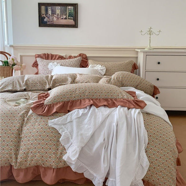 Ava Ruffle Bedding -Bedding- Delicors