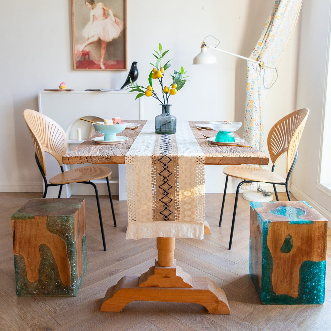 Aztec Woven Table Runner -Table Runner- Delicors
