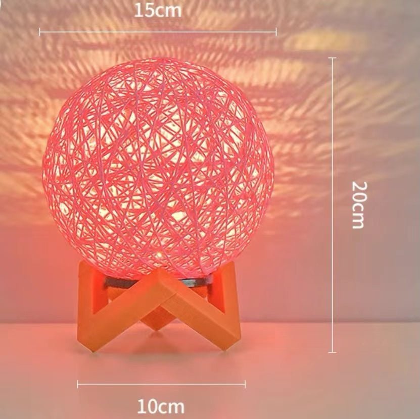 Bamboo Ball Lamp -Lamps- Delicors