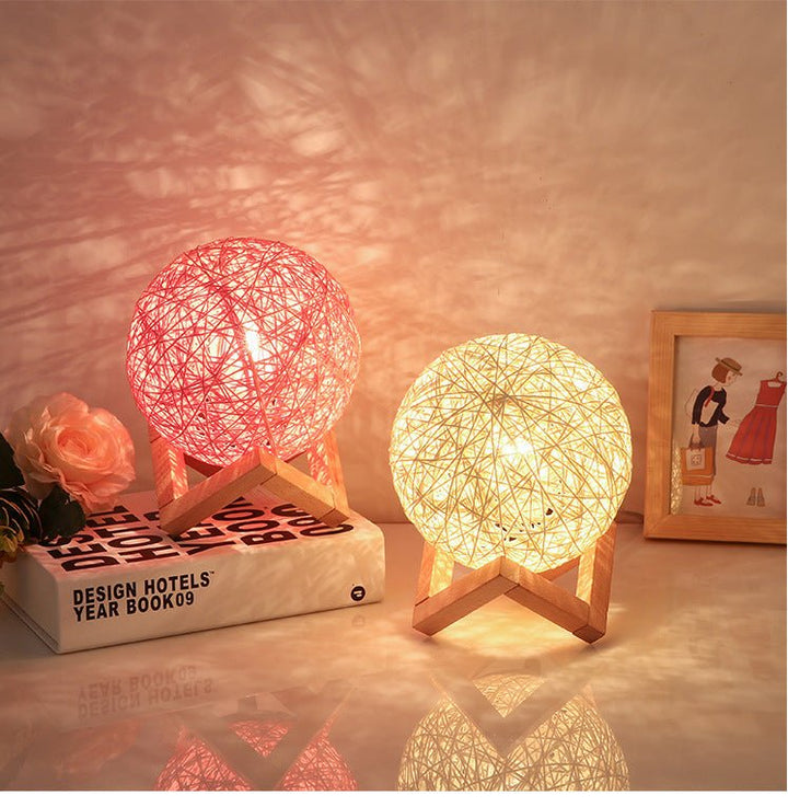 Bamboo Ball Lamp -Lamps- Delicors