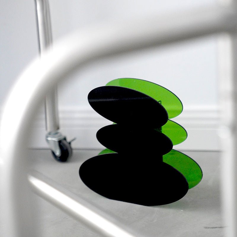 Bauhaus Dark Acrylic Vase Collection -- Delicors