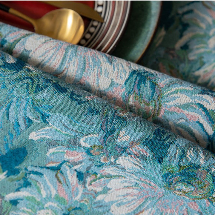 Blooming Flowers Tablecloth -Table Cloth- Delicors