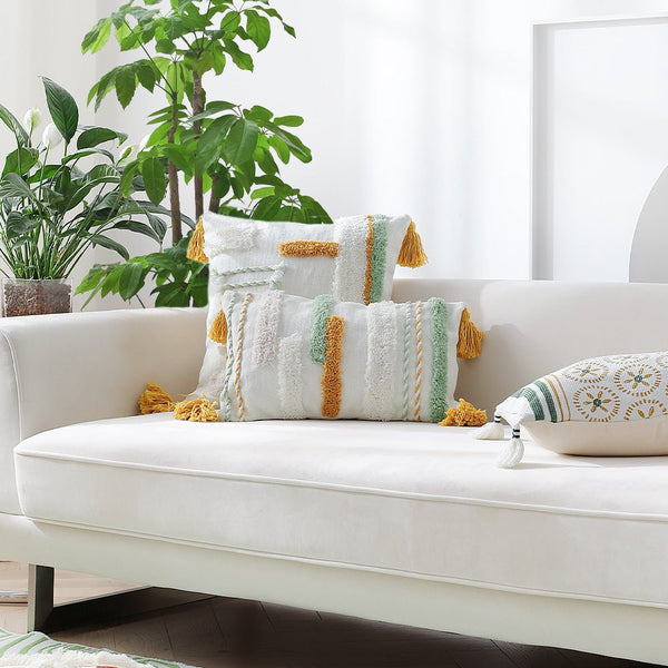 Boho Patchwork Cushion -Cushion- Delicors