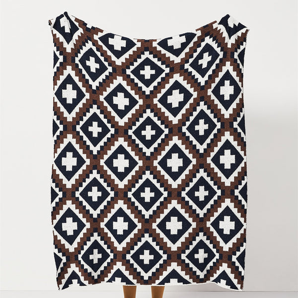 Bold Aztec Pattern Blanket -Throw- Delicors
