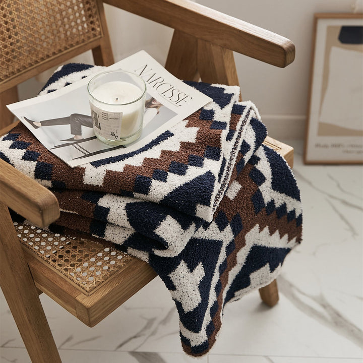 Bold Aztec Pattern Blanket -Throw- Delicors