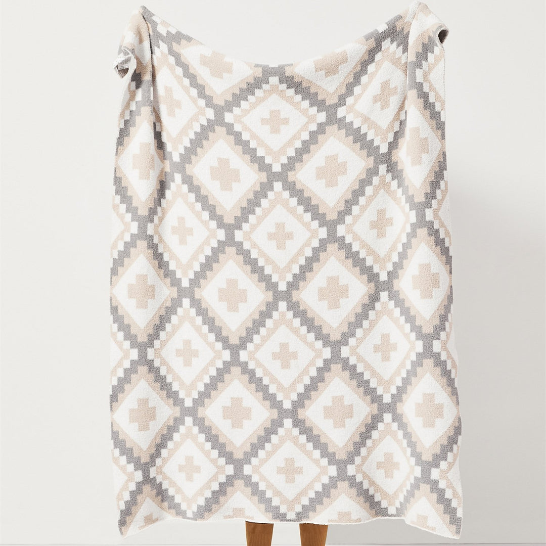 Bold Aztec Pattern Blanket -Throw- Delicors