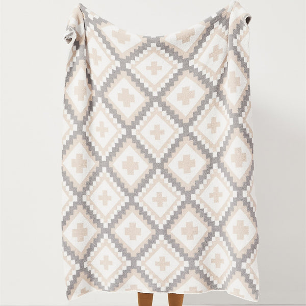 Bold Aztec Pattern Blanket -Throw- Delicors