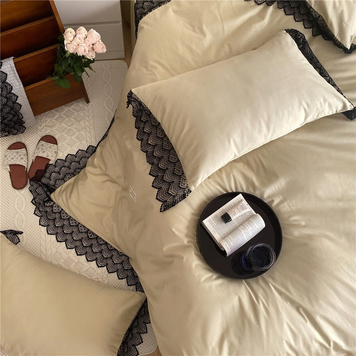 Boudoir Quilt Cover Set -Bedding- Delicors