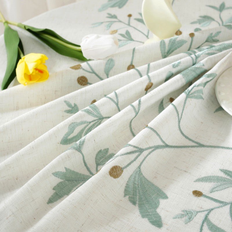 Breezy Round Tassel Table Cloth Collection -Table Cloth- Delicors