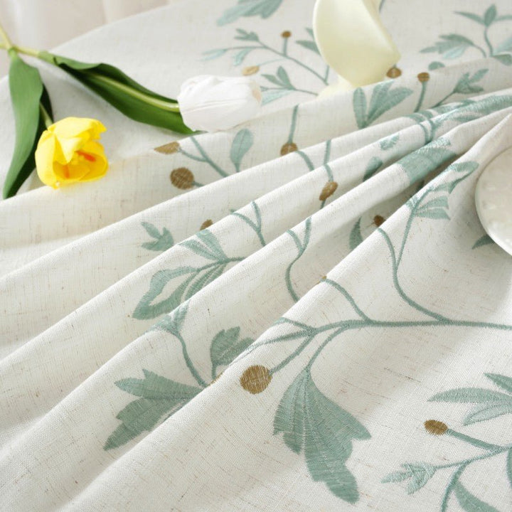 Breezy Round Tassel Table Cloth Collection -Table Cloth- Delicors
