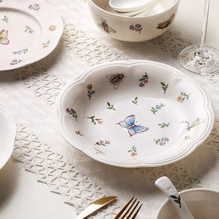 Butterfly Dining Collection -Dinnerware- Delicors