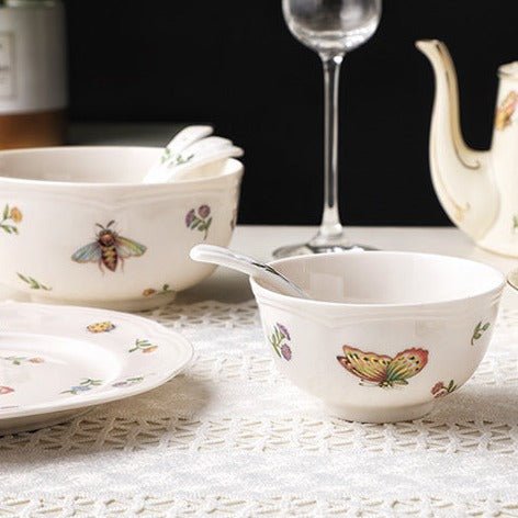 Butterfly Dining Collection -Dinnerware- Delicors