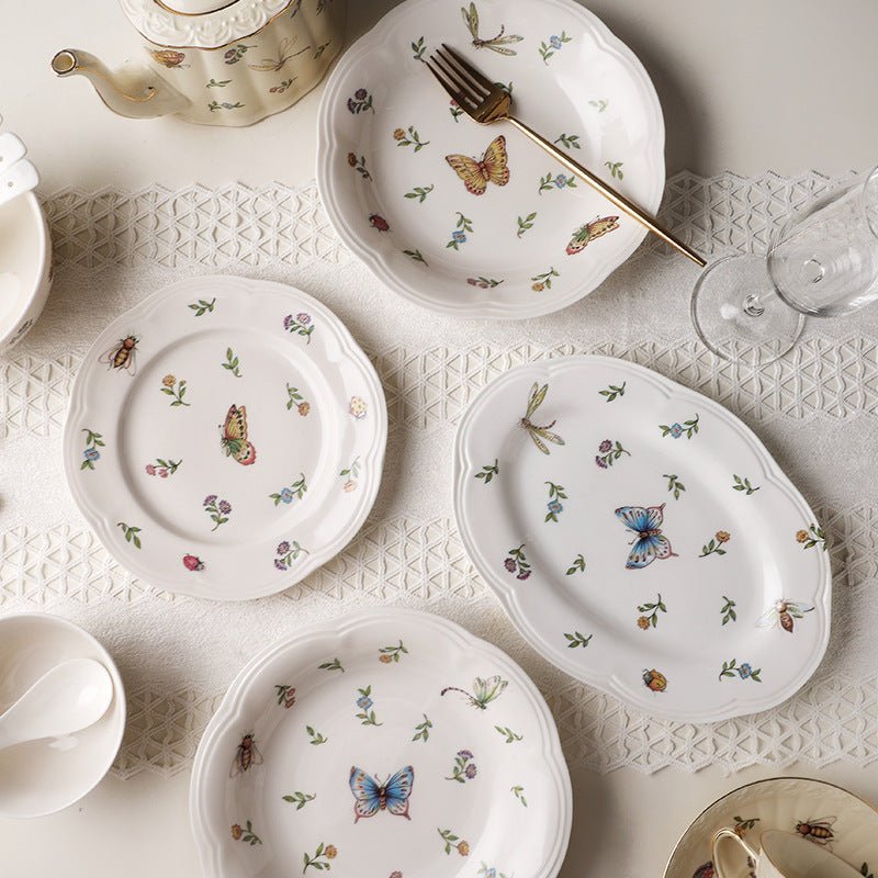 Butterfly Dining Collection -Dinnerware- Delicors