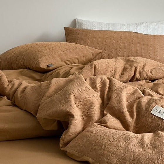 Cable Knit Bedding Set -Bedding- Delicors