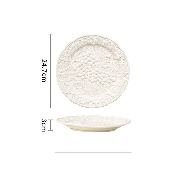 Caesar Grape Plate Collection -Dinnerware- Delicors