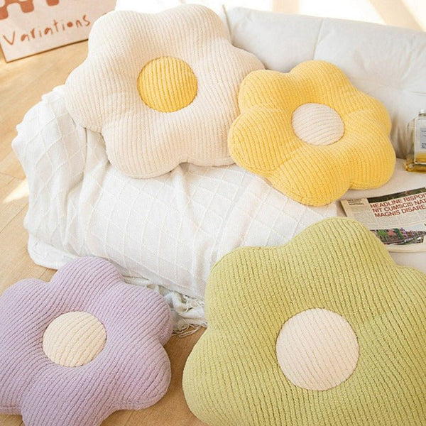 Candy Colour Floral Cushion -Cushion- Delicors