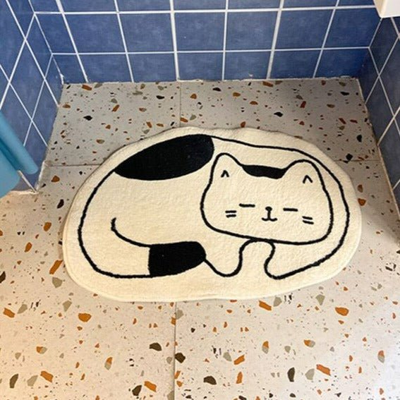 Cartoon Cuties Bath Mat Collection -Bath Mats & Rugs- Delicors