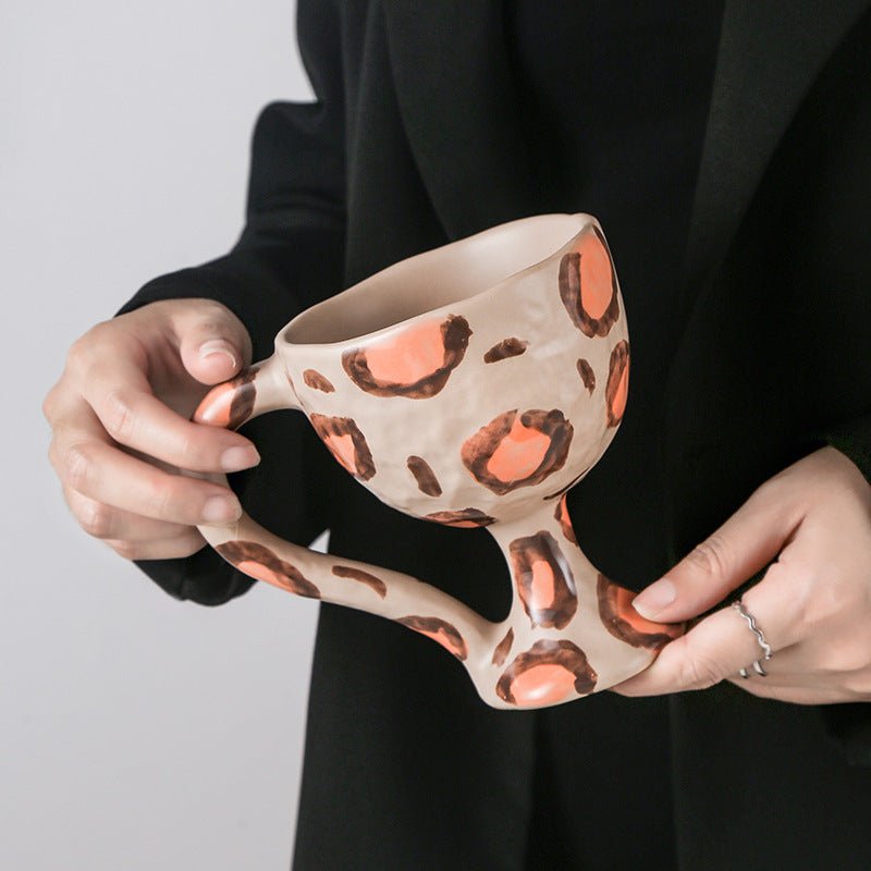 Ceramic Chalice Teacup -Dinnerware- Delicors
