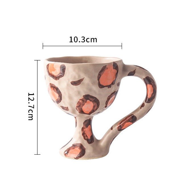 Ceramic Chalice Teacup -Dinnerware- Delicors