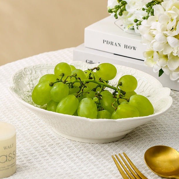 Chateau Lace Serving Dish -Dinnerware- Delicors