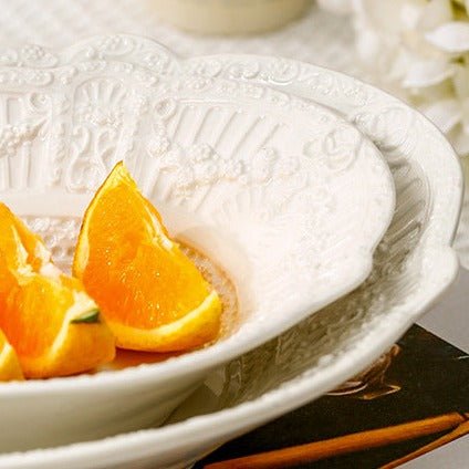 Chateau Lace Serving Dish -Dinnerware- Delicors