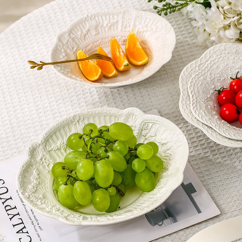 Chateau Lace Serving Dish -Dinnerware- Delicors
